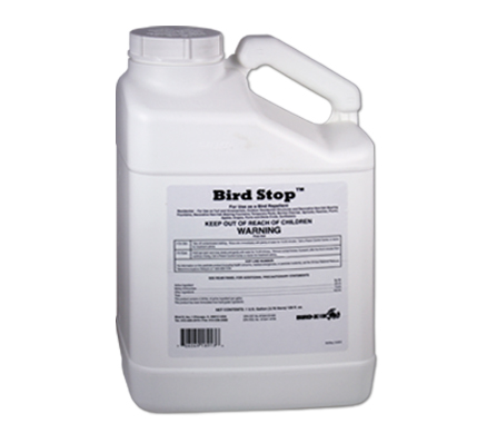 bird stop liquid bird deterrent one gallon container