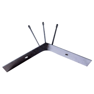 stainless steel triangular ridge bracket for bird wire