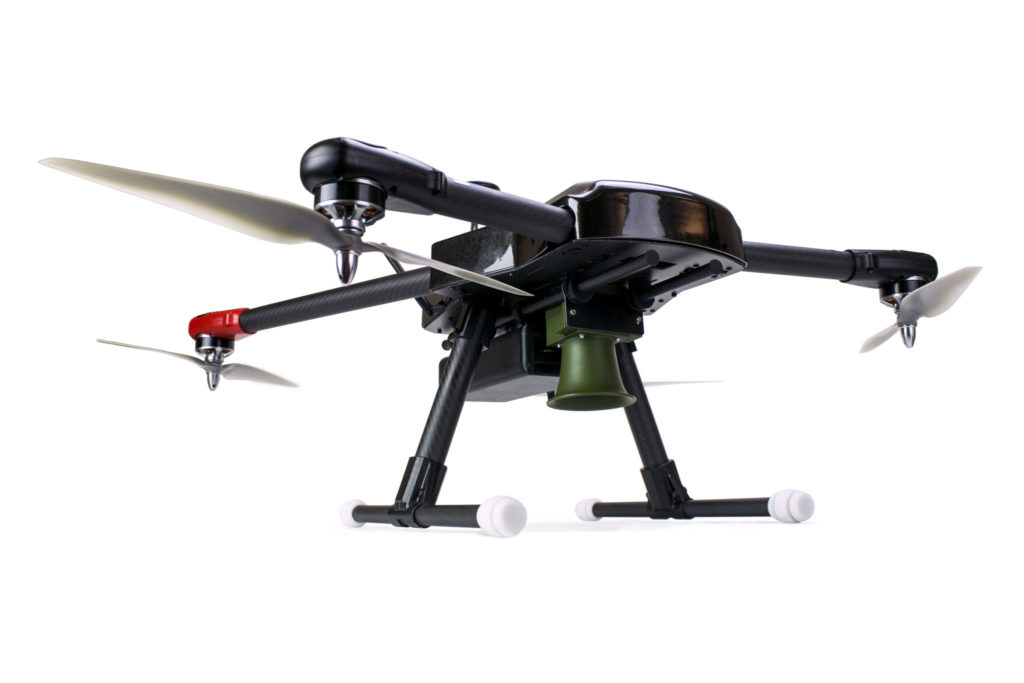 drone on white background drone on white background