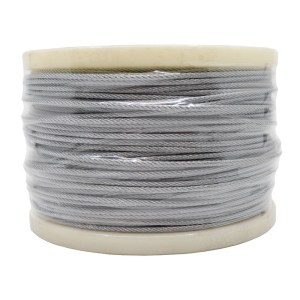 roll of galvanized bird netting cable