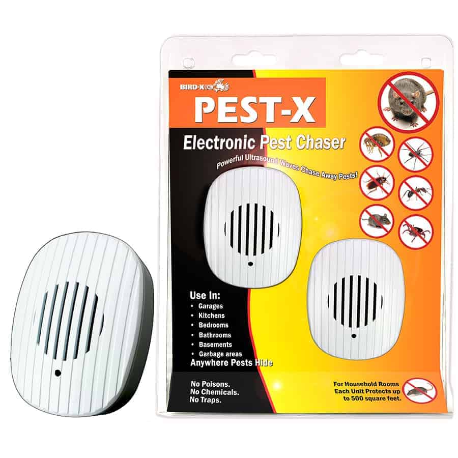 Plug-in pest control with Pest-X ultrasonic device by Bird-X