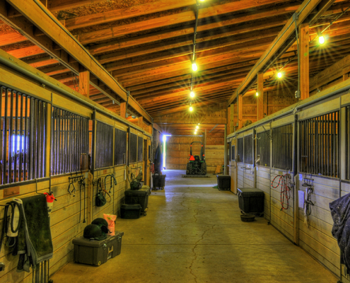 horse stable