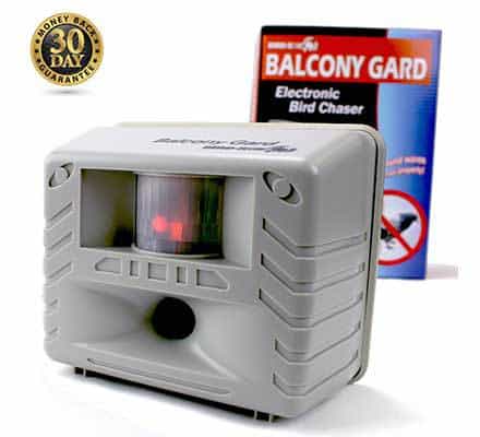 Balcony Gard Ultrasonic Bird Repellent Sounds