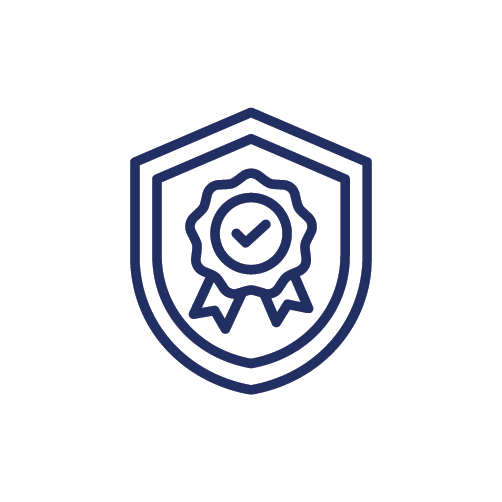 icon of quality badge