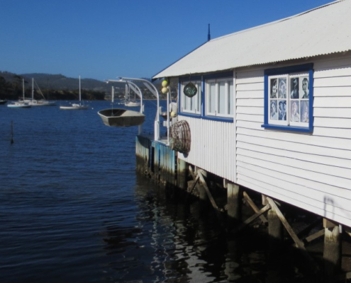 waterfront dock